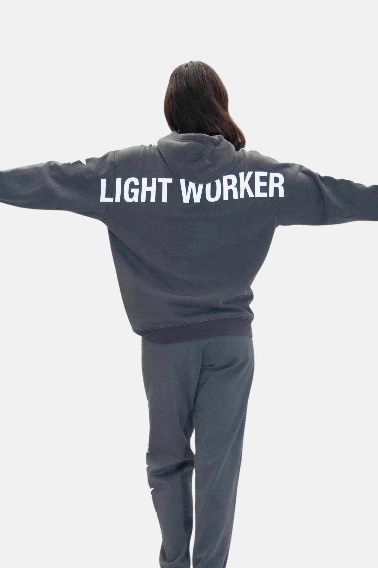 Light Worker Hoodie in Space Glow