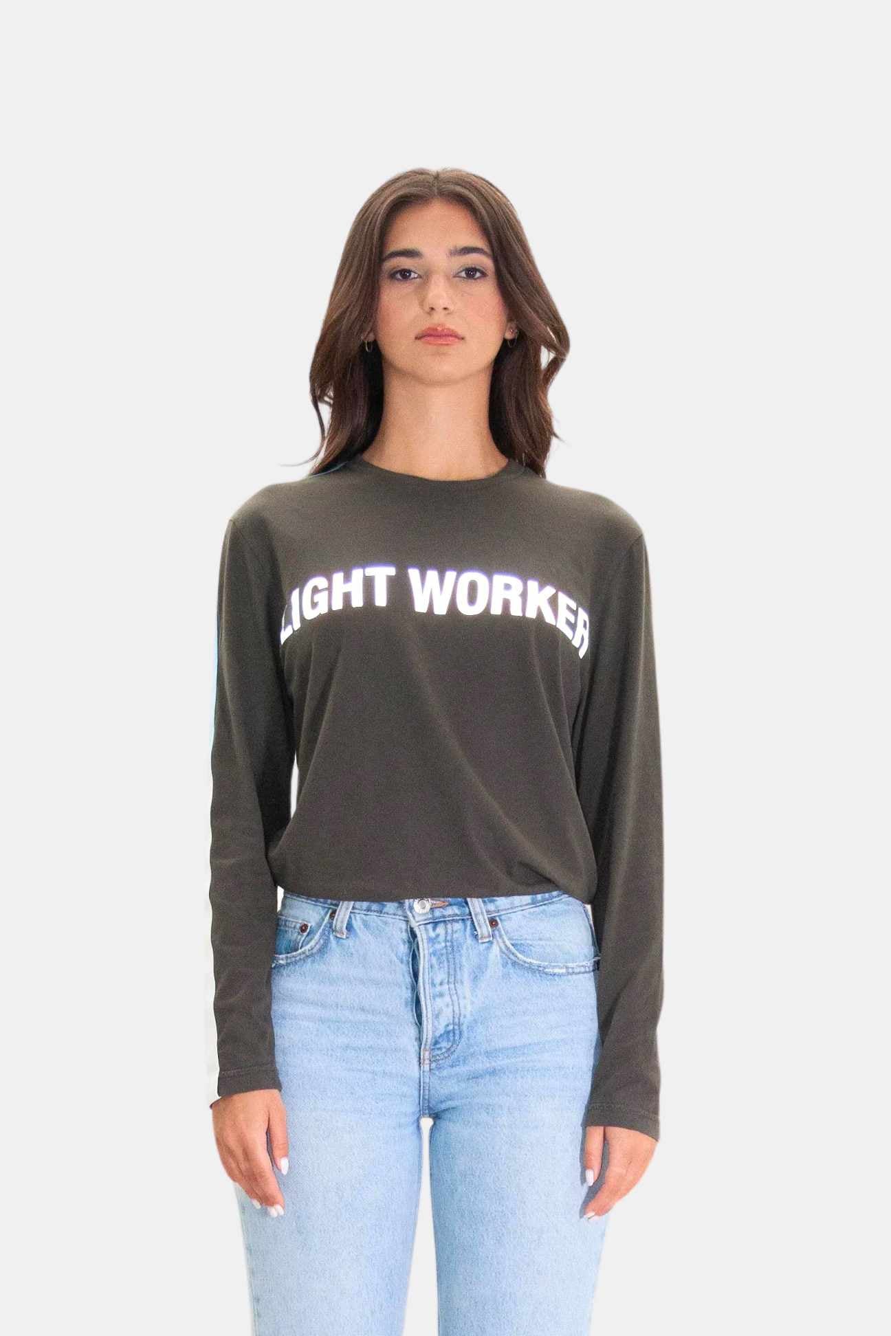 Light Worker Long Sleeve T-Shirt in Caladan